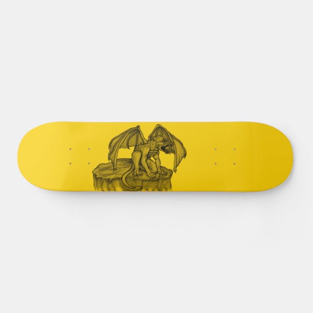 Golem Gargoyle Skateboard (Horizontal)