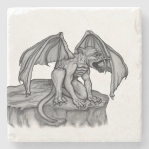 Golem Gargoyle Steinuntersetzer