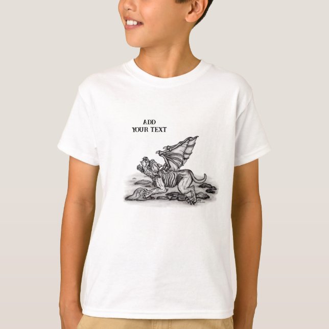 Golem Gargoyle T-Shirt (Vorderseite)