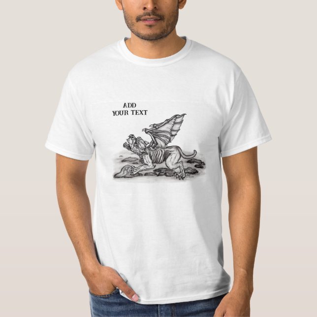 Golem Gargoyle T-Shirt (Vorderseite)