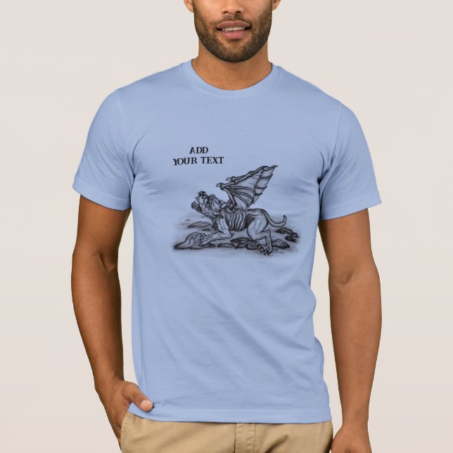 Golem Gargoyle T-Shirt (Vorderseite)