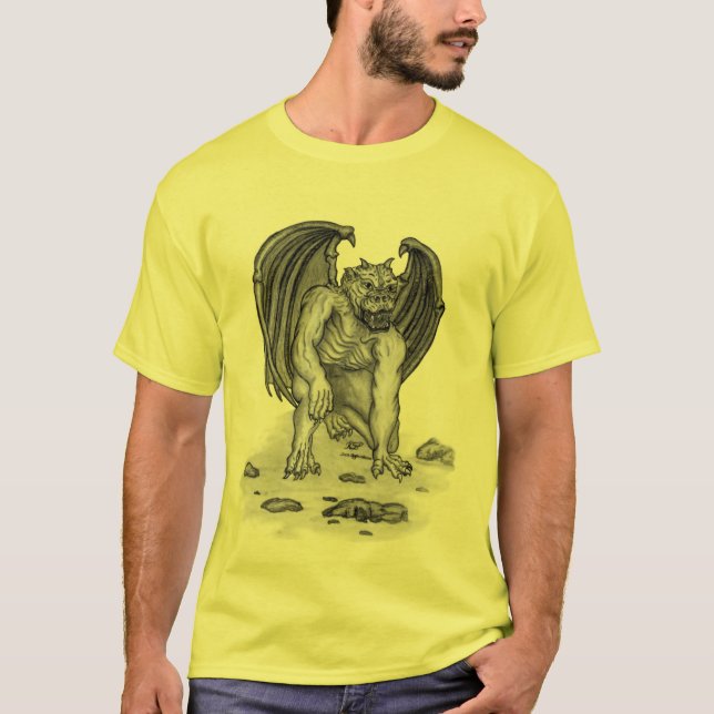 Golem Gargoyle T-Shirt (Vorderseite)