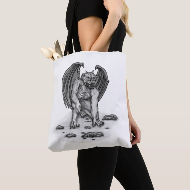 Golem Gargoyle Tasche (Von Nahem)