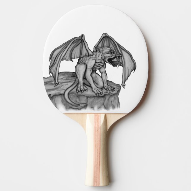 Golem Gargoyle Tischtennis Schläger (Vorderseite)