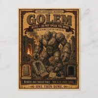 Golem, Vintage Zirkusmonster