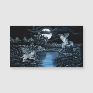 Golem vs Dolem District Fight Magnetkarte