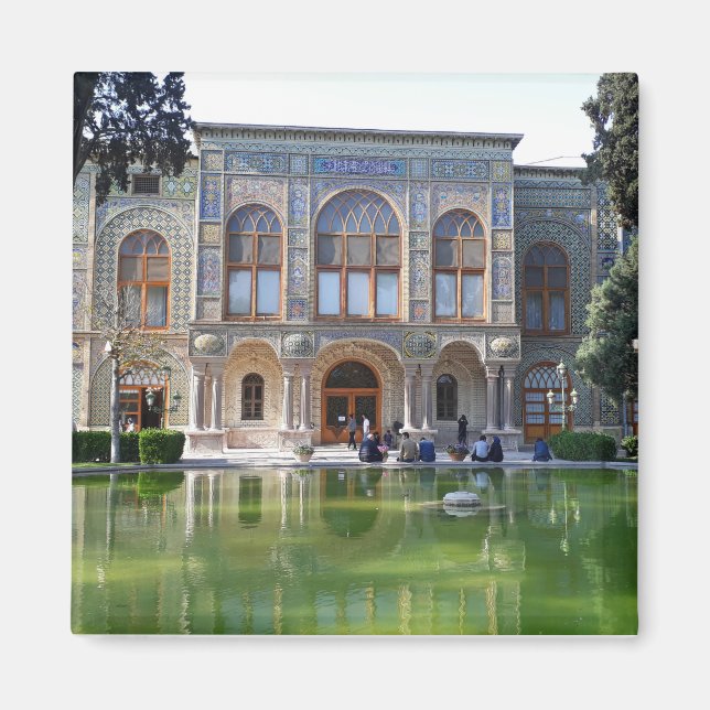 Golestan Palace Tehran Iran Magnet (Vorne)