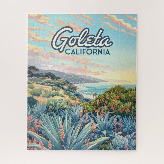 Goleta California Santa Barbara Isla Vista Vintag (Vertikal)