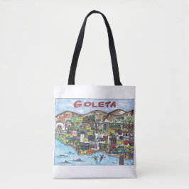 Goleta Karte Tote Bag Tasche