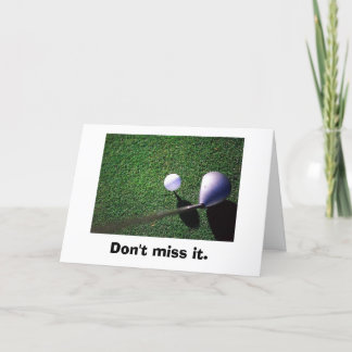 golf-05, verfehlen es nicht einladung