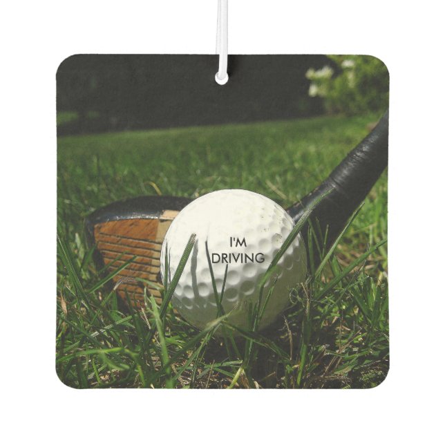 GOLF 101 AIR FRESHENER AUTOLUFTERFRISCHER (Vorderseite)