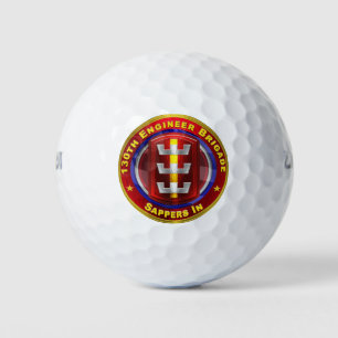 Golf 130e Brigade du Génie « Sappers In » balles de gol