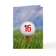 Golf 16. Geburtstagsparty