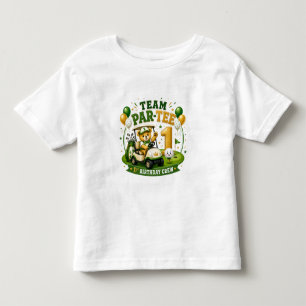 Golf 1. Geburtstagsfeier Kleinkind T-shirt