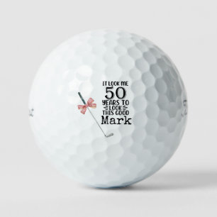 Golf 50. Geburtstag Par Tee 30 Party für Golfer Golfball