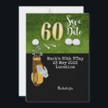 Golf 60. Geburtstag mit Golfball auf Grün Einladung<br><div class="desc">Sie suchen den perfekten Weg, Ihre kommende 60. Geburtstagsfeier anzukündigen? Diese Karte ist sicher, dass Ihre Freunde und Familie sich für Ihren großen Tag begeistern werden, denn sie ist eine "Save the Date"-Karte mit lustigen und festlichen Golf-Themen. Also markieren Sie Ihre Kalender und machen Sie sich bereit, stilvoll zu feiern!...</div>