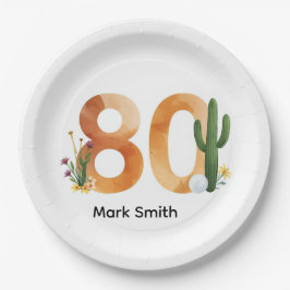 Golf 80th Birthday with golf ball  Arizona golfer Pappteller