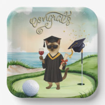Golf-Abschlussfeier-Thema für Golfer auf dem Putti