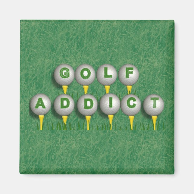 Golf Addict Magnet (Vorne)
