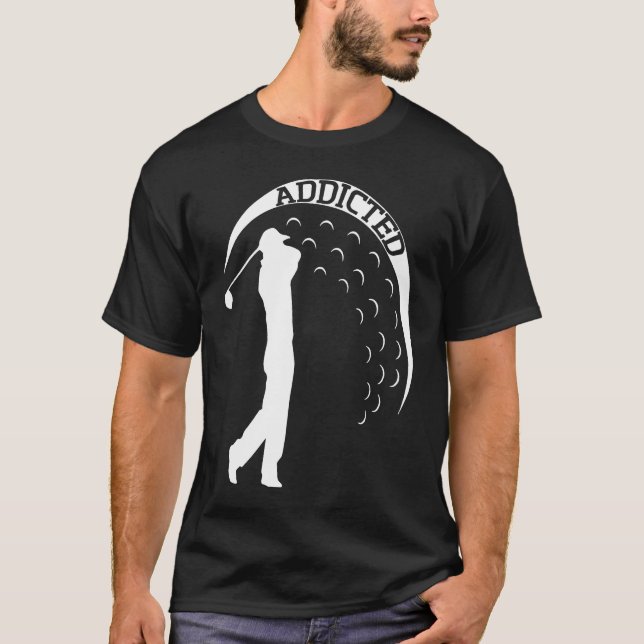 Golf Addicted T-Shirt (Vorderseite)