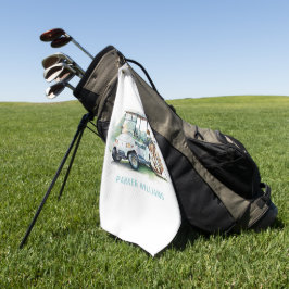 Golf Adult Birthday Golfhandtuch