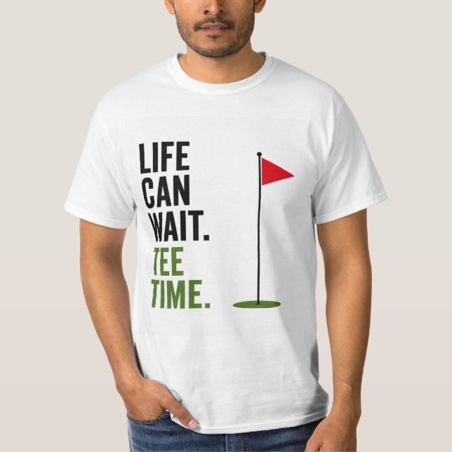 Golf Alltag T-Shirt (Vorderseite)