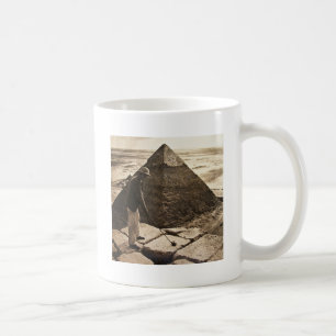 Golf am PyramideSepia getont Kaffeetasse