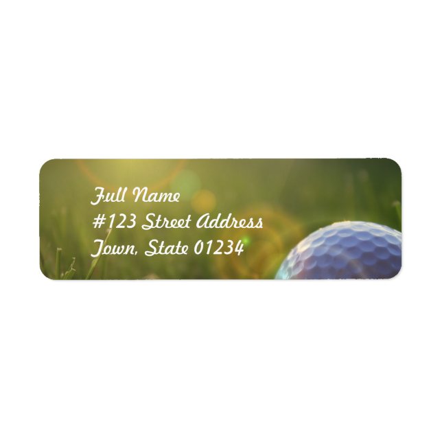 Golf an einem sonnigen Tag (Vorne)