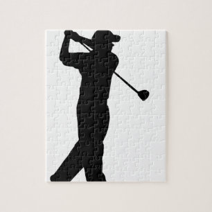 Golf-Antriebs-Silhouette