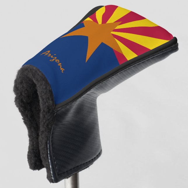 Golf Arizona & Arizona Flag / Golf Clubs Abdeckung Golf Headcover (3/4 Vorderseite)