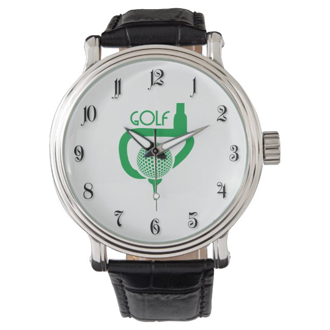 Golf Armbanduhr (Vorderseite)
