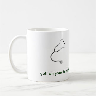 Golf auf Ihrem Gehirn?  Für einen Dr. Kaffeetasse