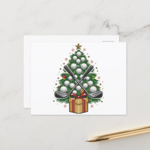 Golf-Ausrüstung Weihnachtsbaum Weihnachten Golf