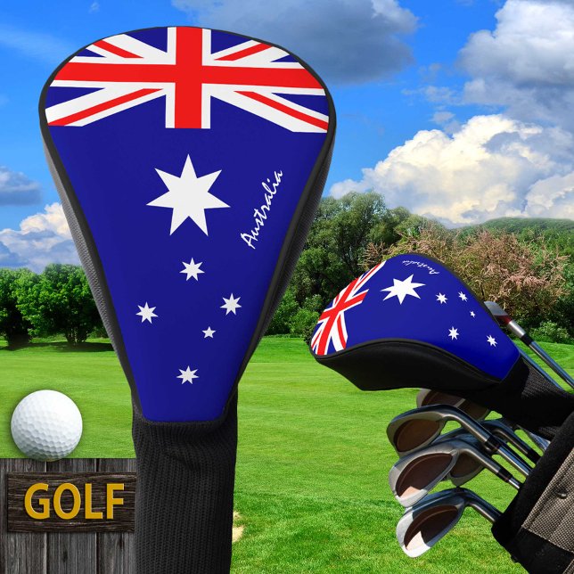 Golf Australia Flag /Golf Clubs Covers Golf Headcover (Von Creator hochgeladen)