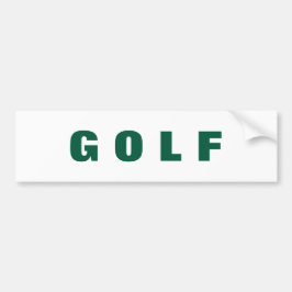 Golf Autoaufkleber