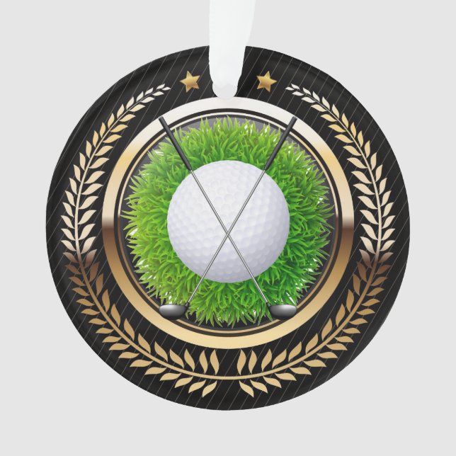 Golf Award, Geschenk, Ornament (Vorderseite)