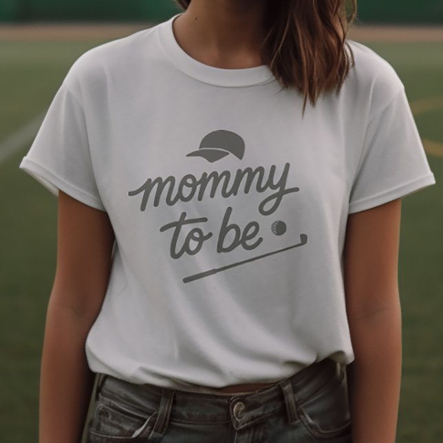 Golf-Baby-Shower-Mama-wird T-Shirt (Zazzle Golf Baby Shower Mommy to Be T-Shirt)
