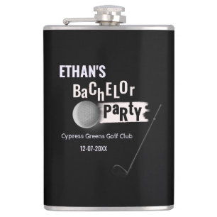 Golf Bachelor Party - Golfurlaub Klassisch Stilvol Flachmann