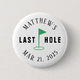 Golf Bachelor Party Letztes Loch Button