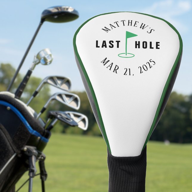 Golf Bachelor Party Letztes Loch Golf Headcover (Golf Bachelor Party Last Hole 
)