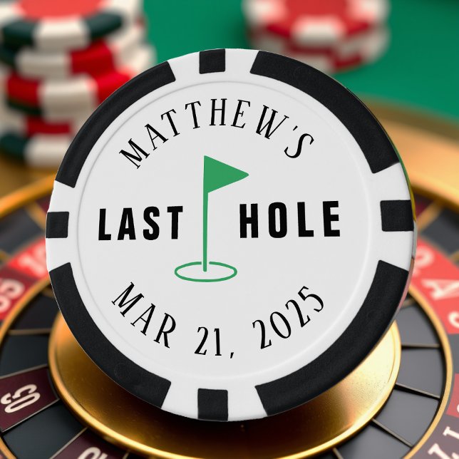 Golf Bachelor Party Letztes Loch Pokerchips (Von Creator hochgeladen)