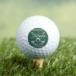 Golf Bachelor Party Letztes Swing vor dem Ring Golfball