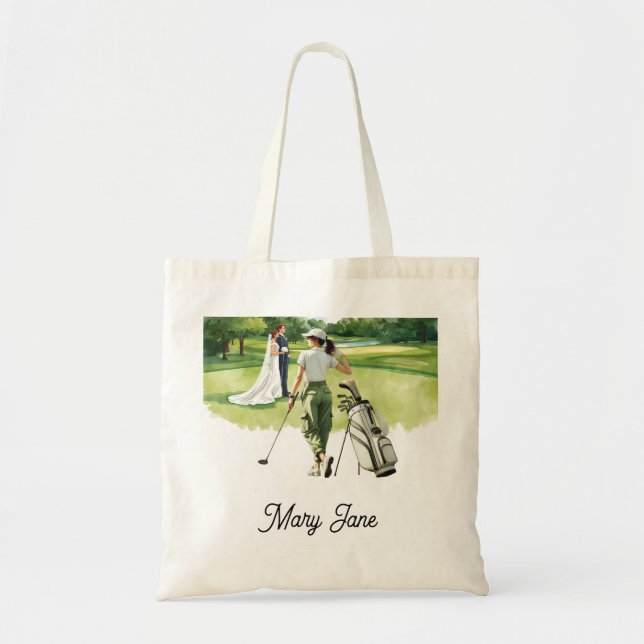 Golf Bachelorette  Tragetasche (Vorne)