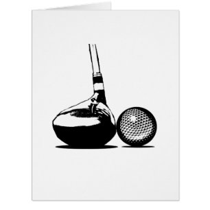 Golf Ball and Club