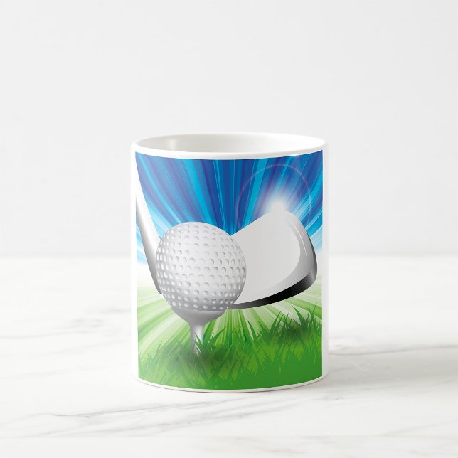 Golf Ball and Tee Mug (Créateur téléchargé)