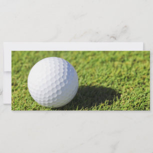 Golf Ball auf Green Rass Course - Maßgeschneidert
