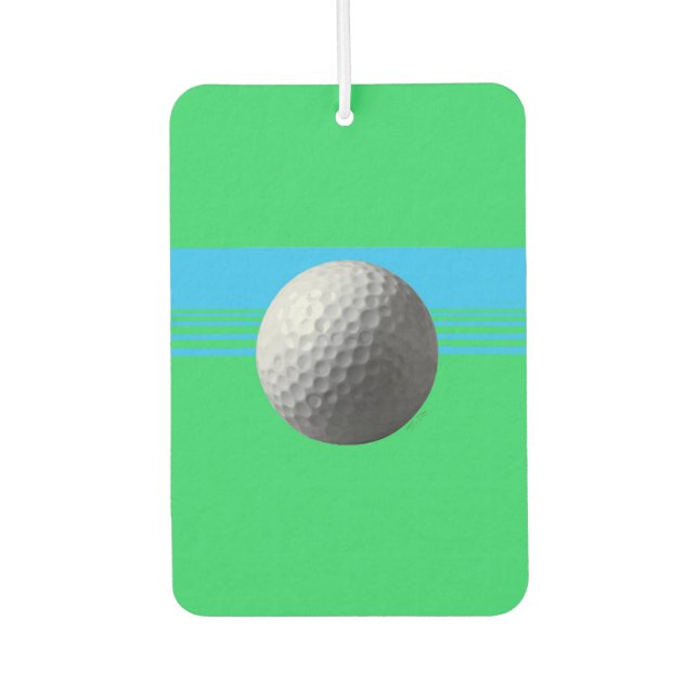Golf Ball Auto Lufterfrischer (Vorderseite)