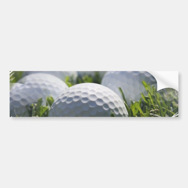 Golf-Ball-Autoaufkleber Autoaufkleber (Vorne)