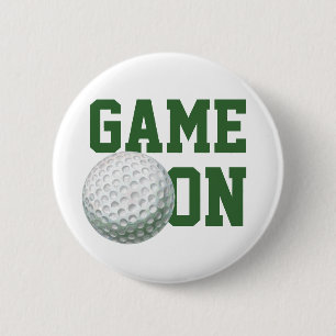 Golf Ball Button