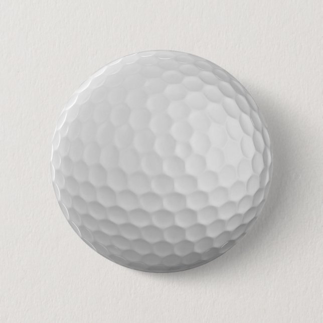 Golf-Ball-Button-/Knopf-Abzeichen Button (Vorderseite)